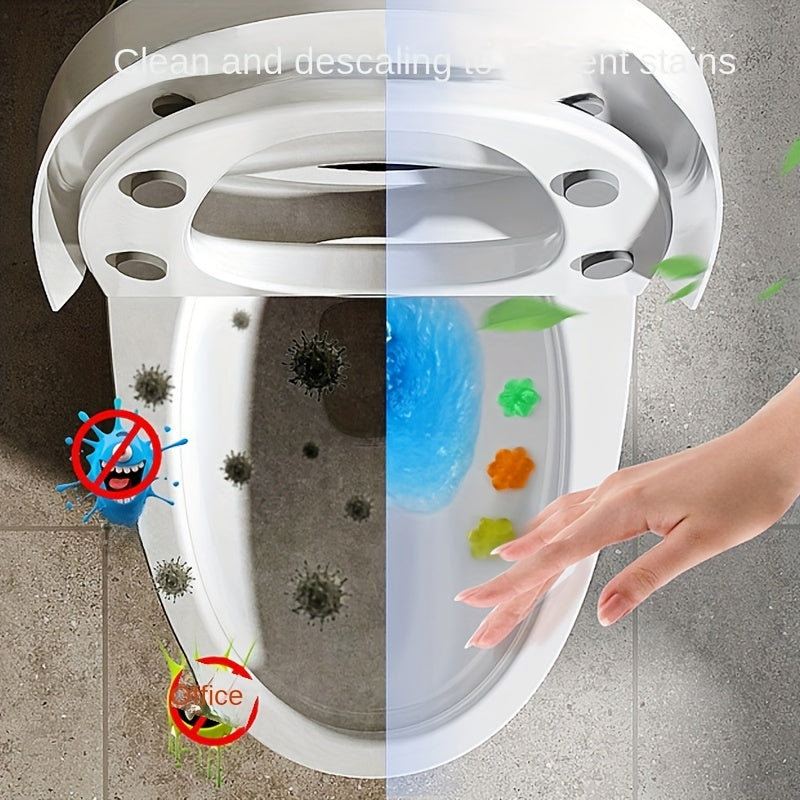 1pc Toilet Freshness Wand Refills - Flower Scented Bathroom Deodorizer & Bowl Cleaner - Effortless Cleaning Tools for a Sparkling Toilet - Essential Supply for a Fresh Home