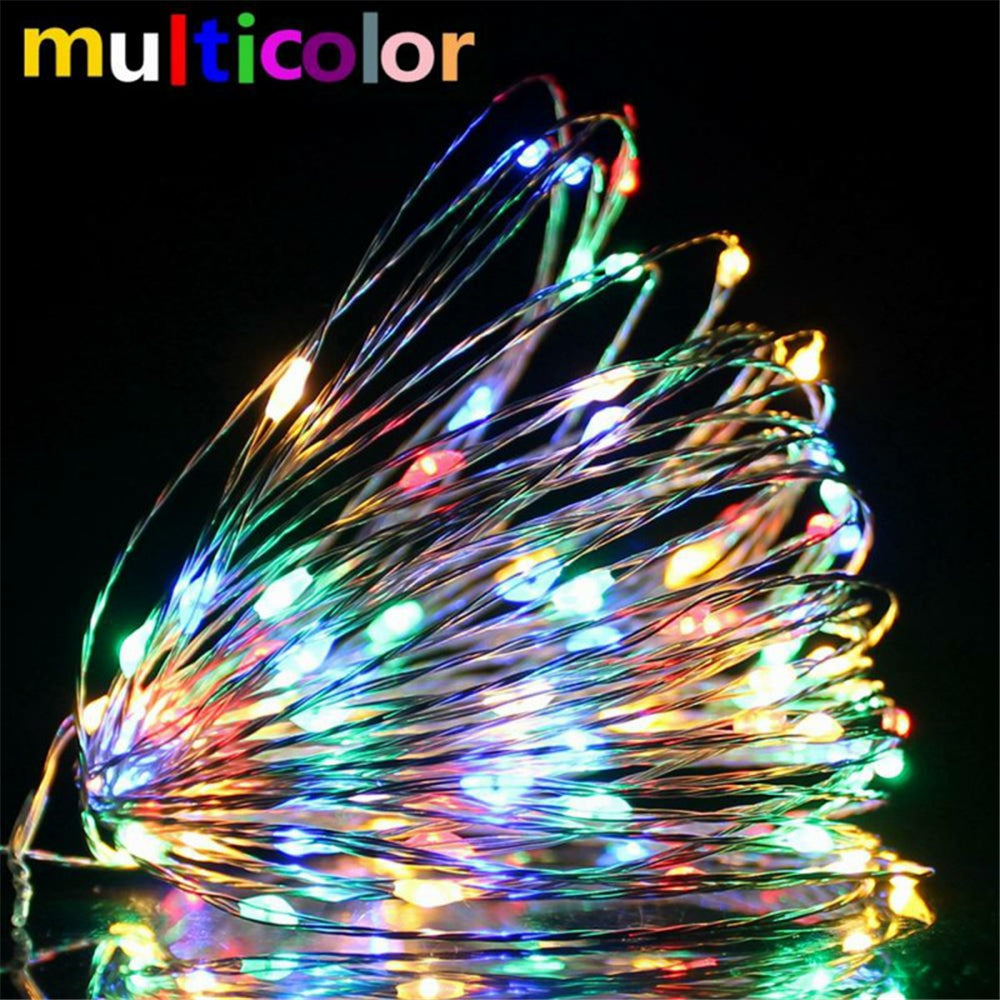 20/50/100 LED USB Fairy String Lights, LED USB Copper Wire Garland Holiday Lighting, USB Powered Wall Decor Lamp, Party Decor, Wedding Decor, Festival Decor, Indoor Decor, Room Decor, Bedroom Decor, Table Decor, Home Decor, C