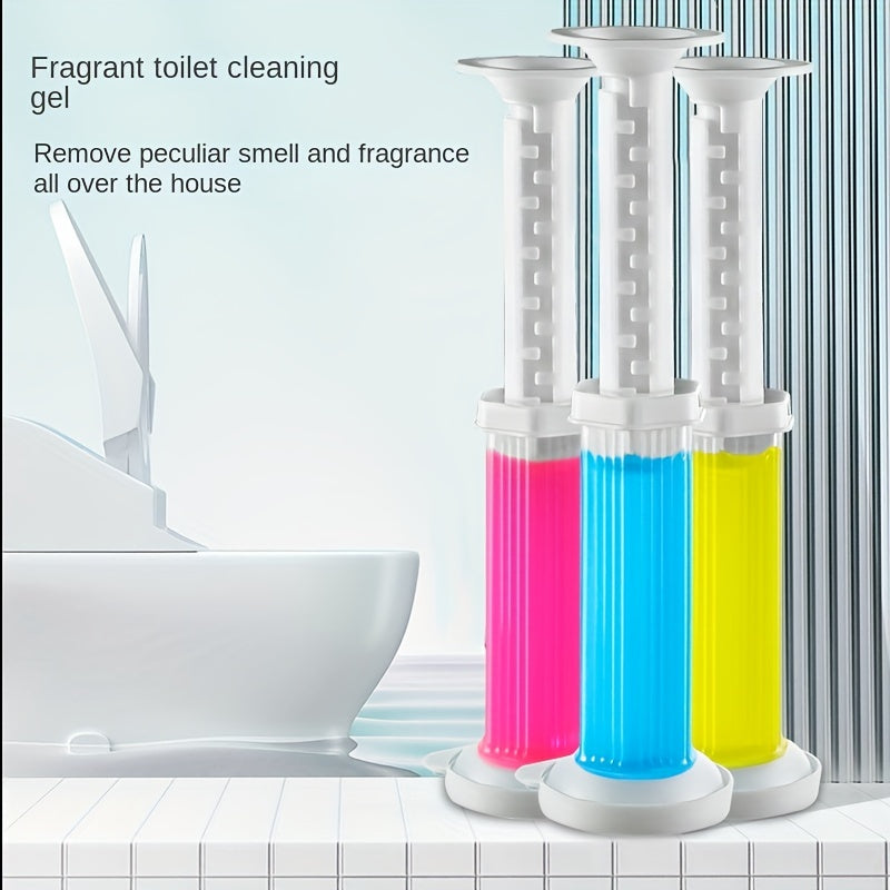 1pc Toilet Freshness Wand Refills - Flower Scented Bathroom Deodorizer & Bowl Cleaner - Effortless Cleaning Tools for a Sparkling Toilet - Essential Supply for a Fresh Home