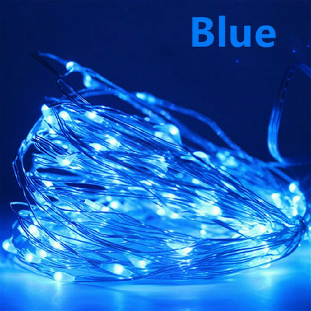 20/50/100 LED USB Fairy String Lights, LED USB Copper Wire Garland Holiday Lighting, USB Powered Wall Decor Lamp, Party Decor, Wedding Decor, Festival Decor, Indoor Decor, Room Decor, Bedroom Decor, Table Decor, Home Decor, C