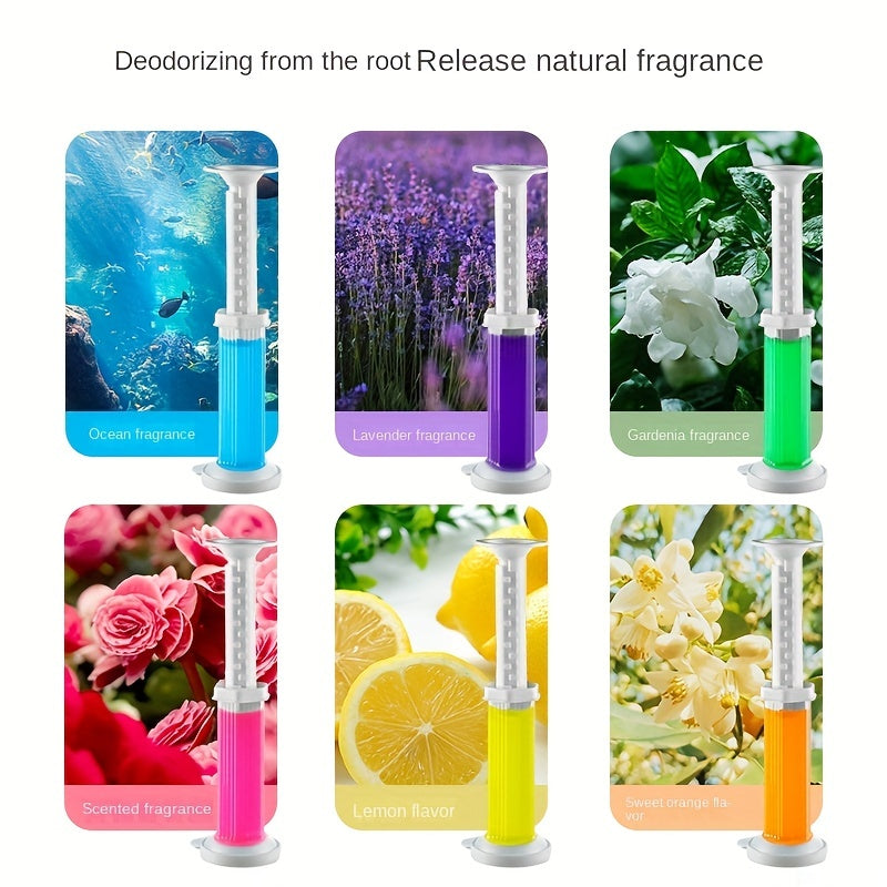 1pc Toilet Freshness Wand Refills - Flower Scented Bathroom Deodorizer & Bowl Cleaner - Effortless Cleaning Tools for a Sparkling Toilet - Essential Supply for a Fresh Home